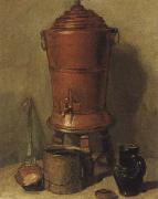 Jean Baptiste Simeon Chardin The white heir holder oil painting reproduction
